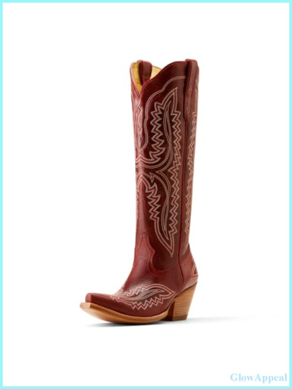 ARIAT Terrain Cowboy Western Boots Full-Grain Leather Calf High